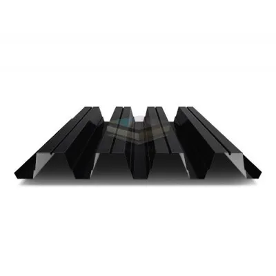 Профнастил Н75-750-0.8 RAL9005 Полиэстер