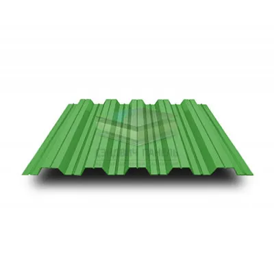 Профнастил НС35-1000-0.5 RAL6018 Norman