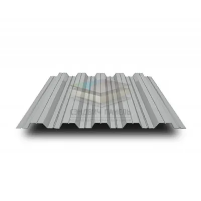 Профнастил НС35-1000-0.5 RAL9006 Colorcoat Prisma