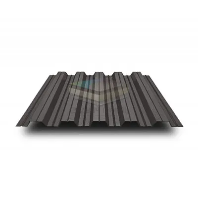 Профнастил НС35-1000-0.5 RAL8019 Viking-E