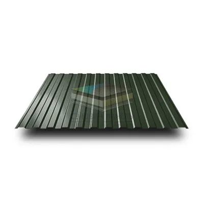 Профнастил МП10-1100-0.5 RAL6007 Viking E