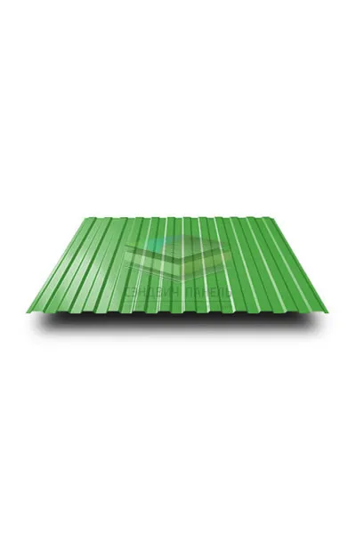 Профнастил МП10-1100-0.5 RAL6018 Norman