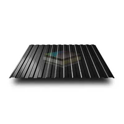 Профнастил МП10-1100-0.5 RAL9005 Viking E