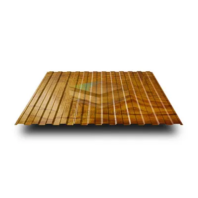 Профнастил МП10-1100-0.5 ЗолотойДуб ECOSTEEL_T