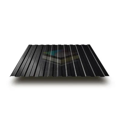 Профлист С8-1150-0.45 RAL9005 Viking