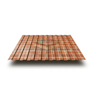 Профлист С8-1150-0.5 Кирпич ECOSTEEL