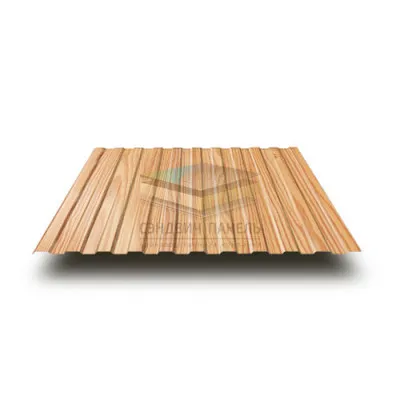 Профлист С8-1150-0.5 Лиственница ECOSTEEL