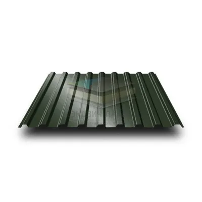 Профлист С17-1150-0.45 RAL6007 Viking