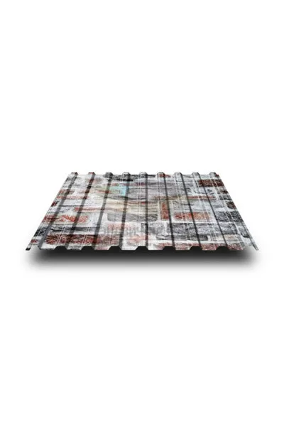 Профлист С17х1150-0.5 Кварцевый сланец ECOSTEEL
