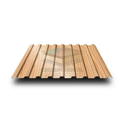 Профлист С17-1150-0.45 Лиственница ECOSTEEL