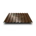 Профлист С17х1150-0.5 Темное дерево ECOSTEEL
