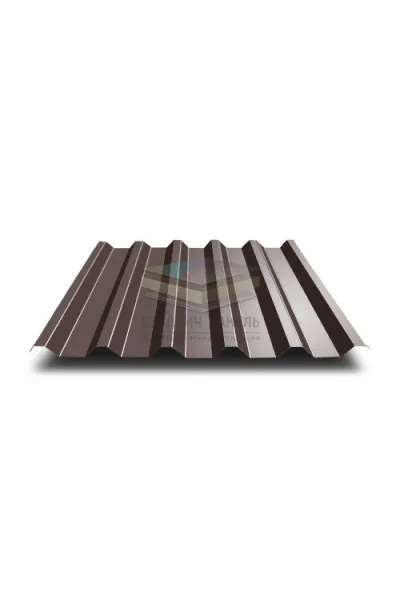 Профнастил С44-1000-0.5 RAL8017 PURMAN
