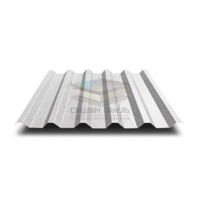 Профнастил С44-1000-0.5 Беленый Дуб ECOSTEEL_MA