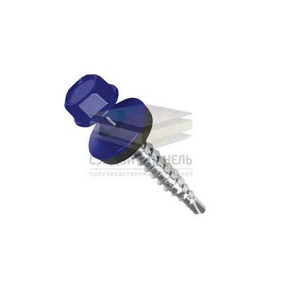 Саморезы по дереву 4,8х29 RAL5002