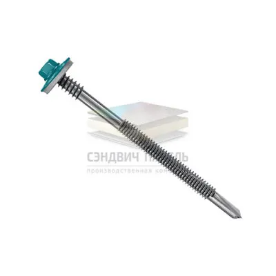 Саморез для сэндвич-панелей 14X160, Ø 5,5