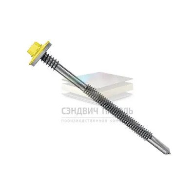 Саморез для сэндвич-панелей 14x350, Ø 6,3