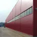 Стеновые сэндвич панели минеральная вата, ширина 1000 мм, толщина 200 мм, RAL3005
