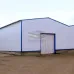 Стеновые сэндвич панели минеральная вата, ширина 1200 мм, толщина 80 мм, RAL9002