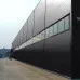 Стеновые сэндвич панели пенополиизоцианурат, ширина 1000 мм, толщина 100 мм, RAL9005