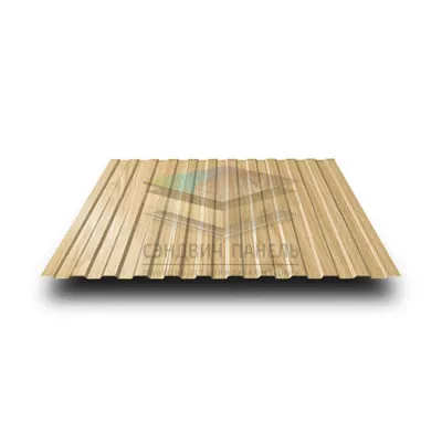 Профлист СС10х1150-0.5 Светлое дерево ECOSTEEL
