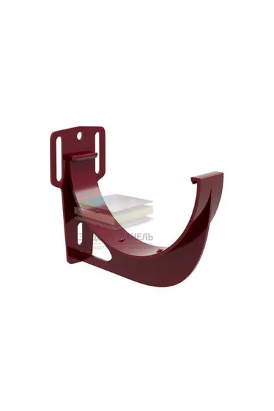 Кронштейн желоба slider ПВХ бордо RAL 3005