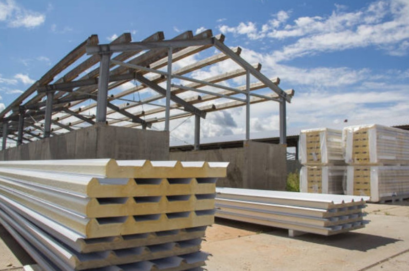 Кровельные сэндвич-панели ППУ 1