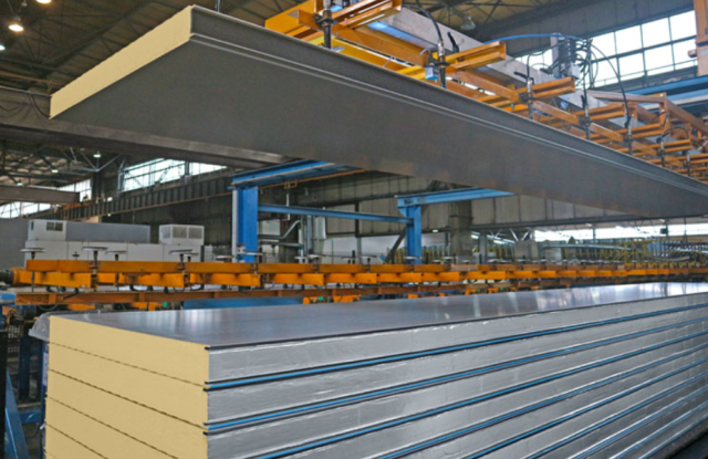 Стеновые сэндвич-панели PUR 6