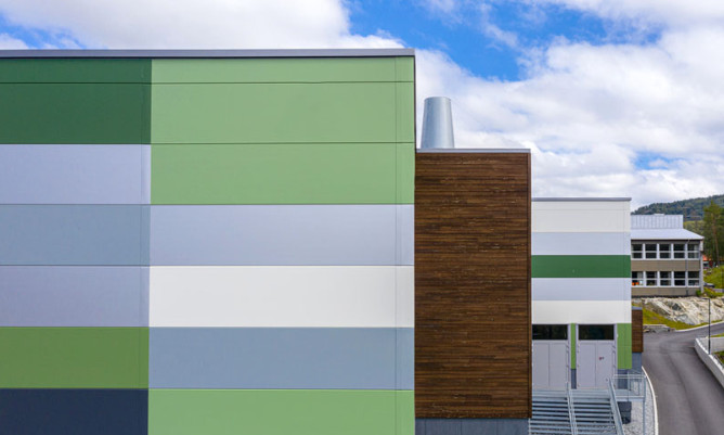 Сэндвич-панели угловые для коммерческих объектов