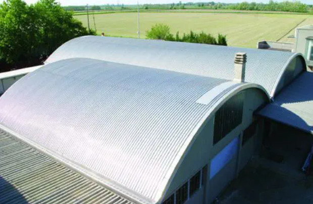 Арочный профнастил С15ПГ работа 3