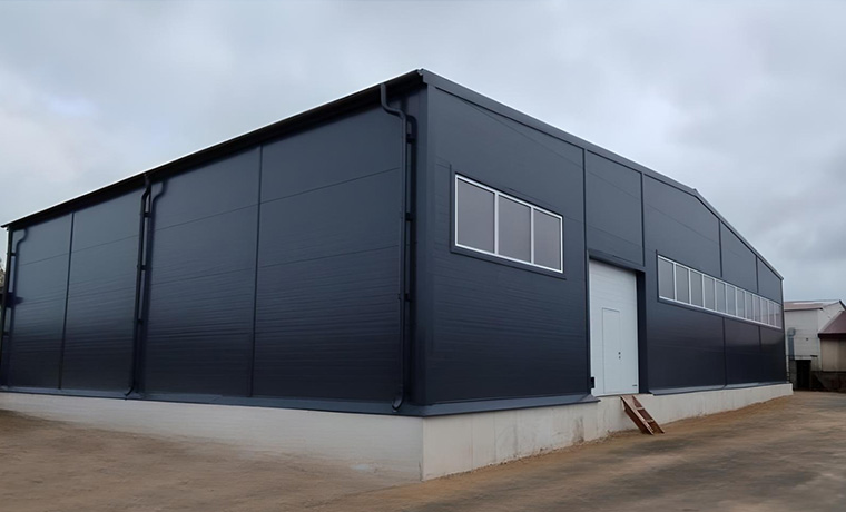 Монтаж сэндвич-панелей