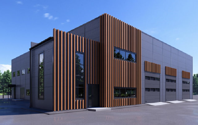 Сэндвич-панели из пенополиуретана шириной 1000 мм