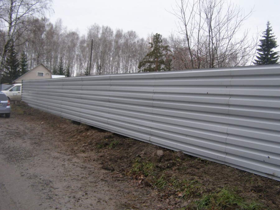 Готовое ограждение из НС35